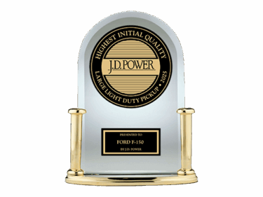 J.D. Power has named the 2025 Ford F-150 Number One for New Vehicle Quality